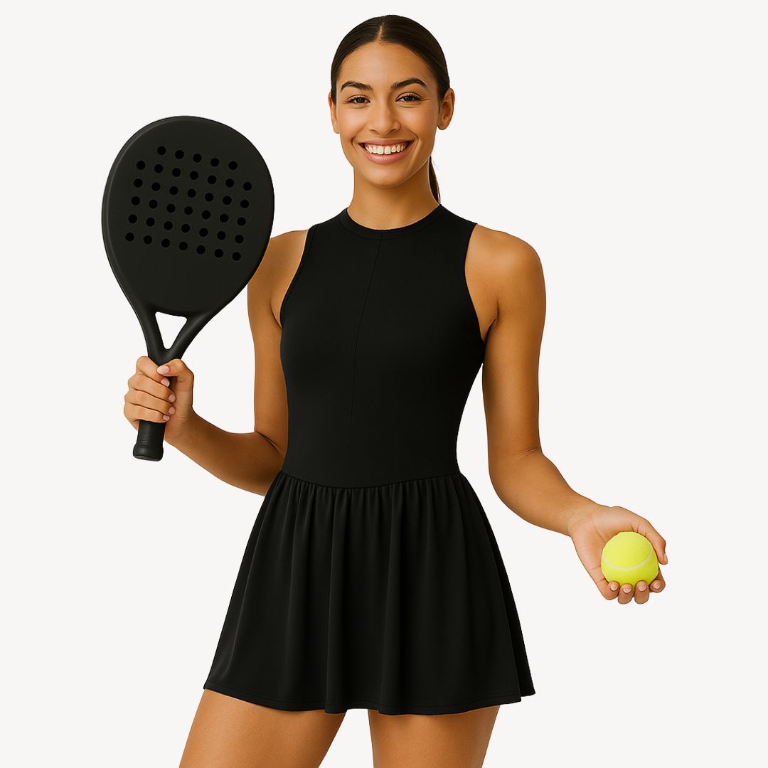 Women’s Court Skort Dress – Sleeveless Style for Tennis & Padel Play