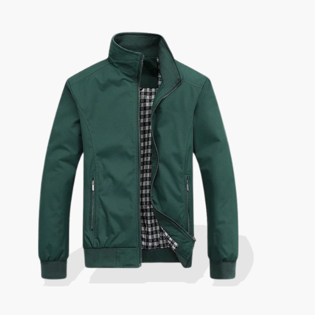 Lightweight Men’s Waterproof Wind Jacket – Breathable Shell, Padded Hood