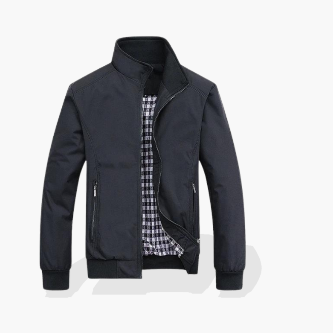 Lightweight Men’s Waterproof Wind Jacket – Breathable Shell, Padded Hood