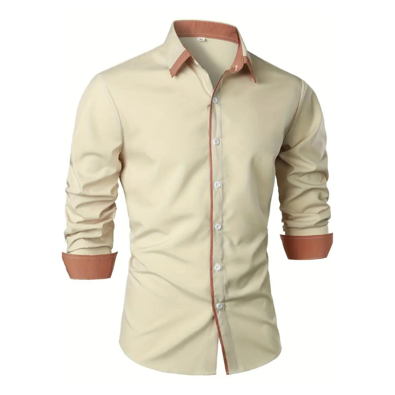 Lightweight Casual Spring Shirt for Men – Relaxed Fit Button-Down