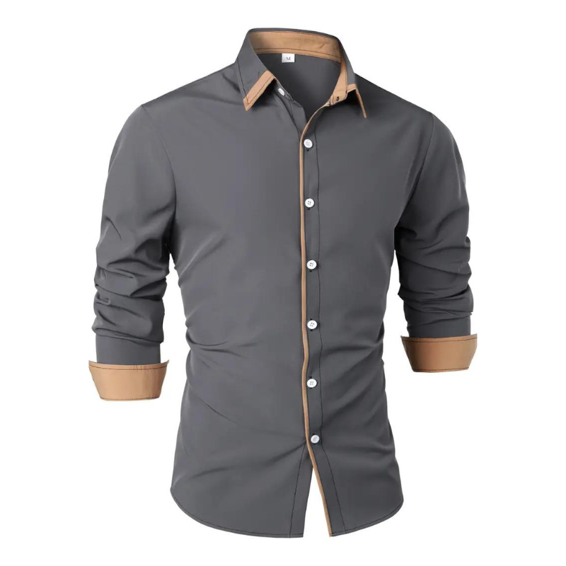 Lightweight Casual Spring Shirt for Men – Relaxed Fit Button-Down